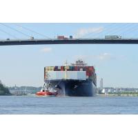 9280 Der Containerfrachter E.R. Tianping läuft in den Hamburger Hafen ein | Schiffsbilder Hamburger Hafen - Schiffsverkehr Elbe